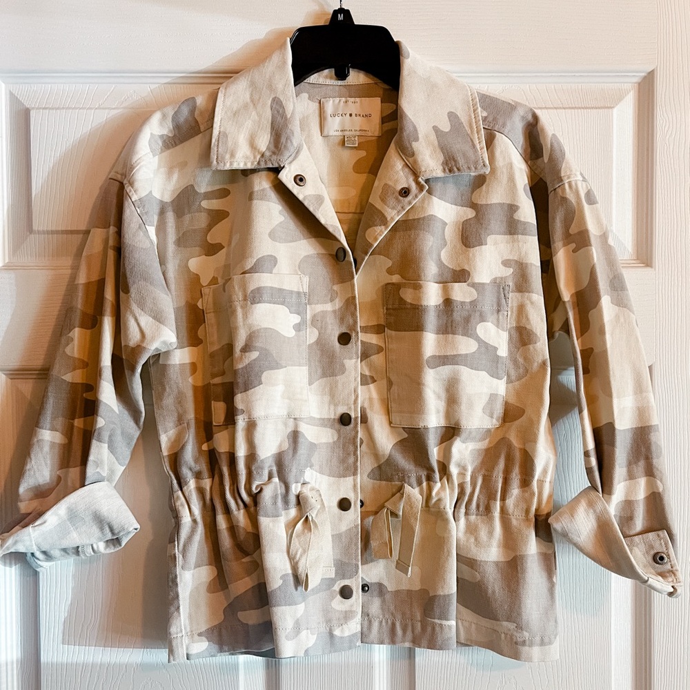 Lucky Brand Women's Camouflage Jacket